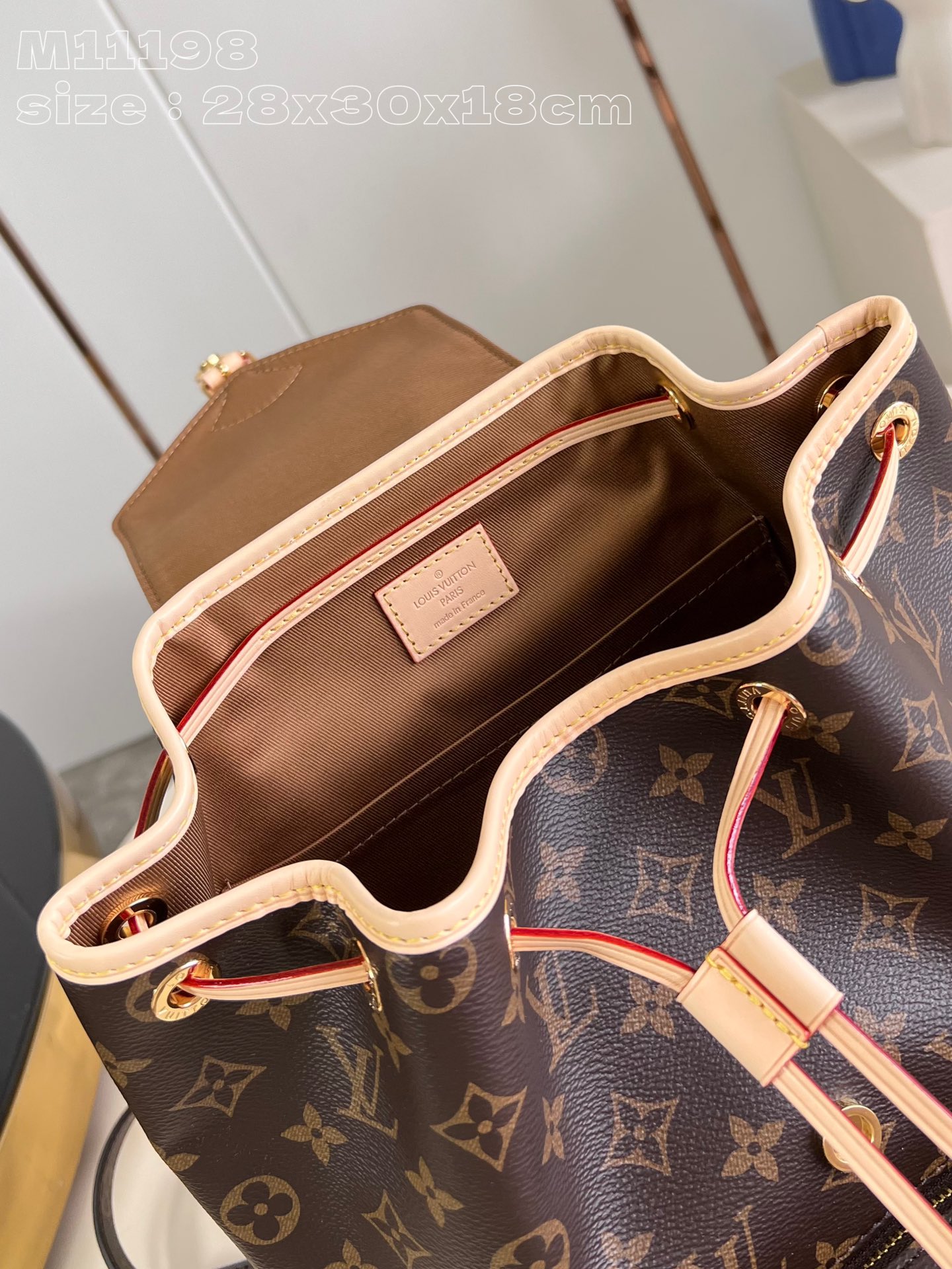 Louis Vuitton Montsour PM Backpack in Monogram Canvas