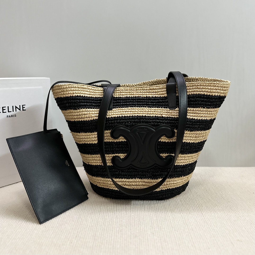 CELINE hand-woven handbag