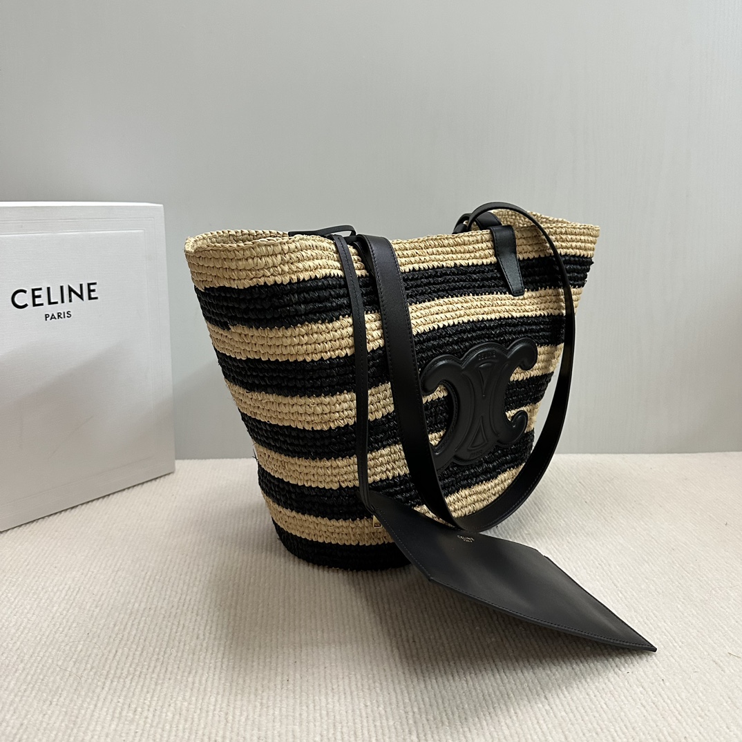 CELINE hand-woven handbag