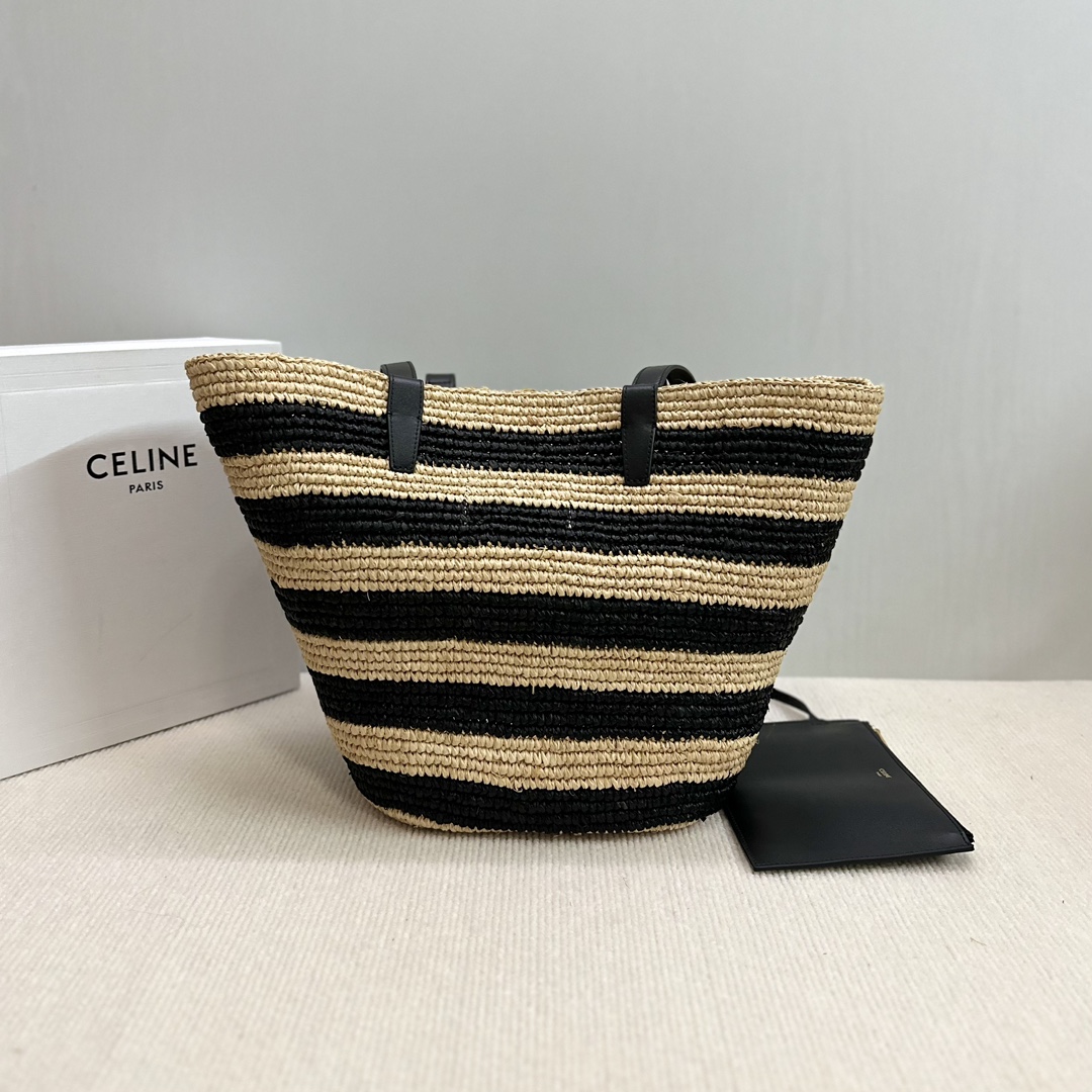 CELINE hand-woven handbag