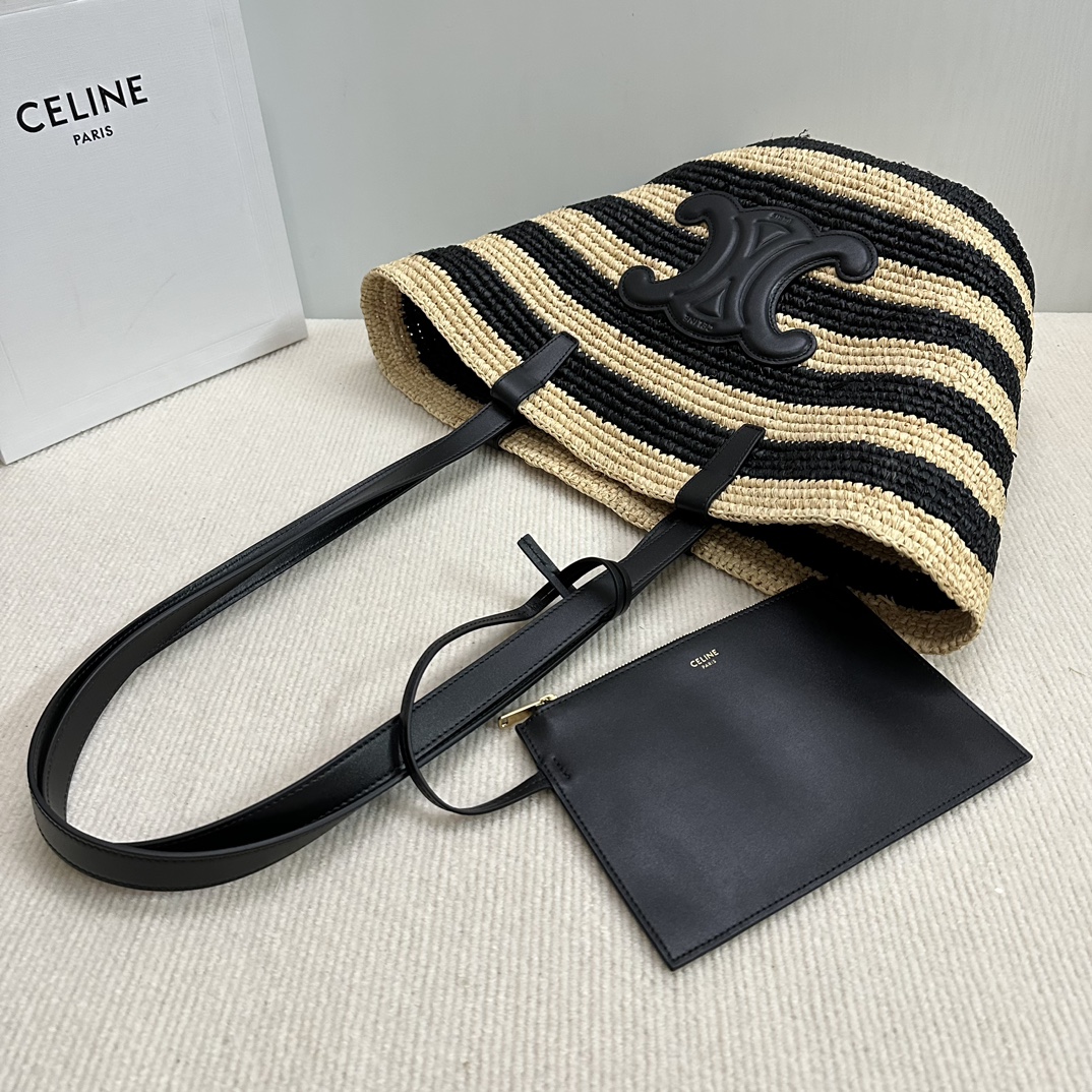 CELINE hand-woven handbag