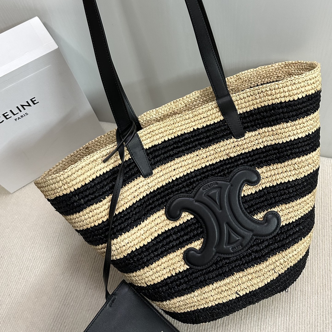 CELINE hand-woven handbag