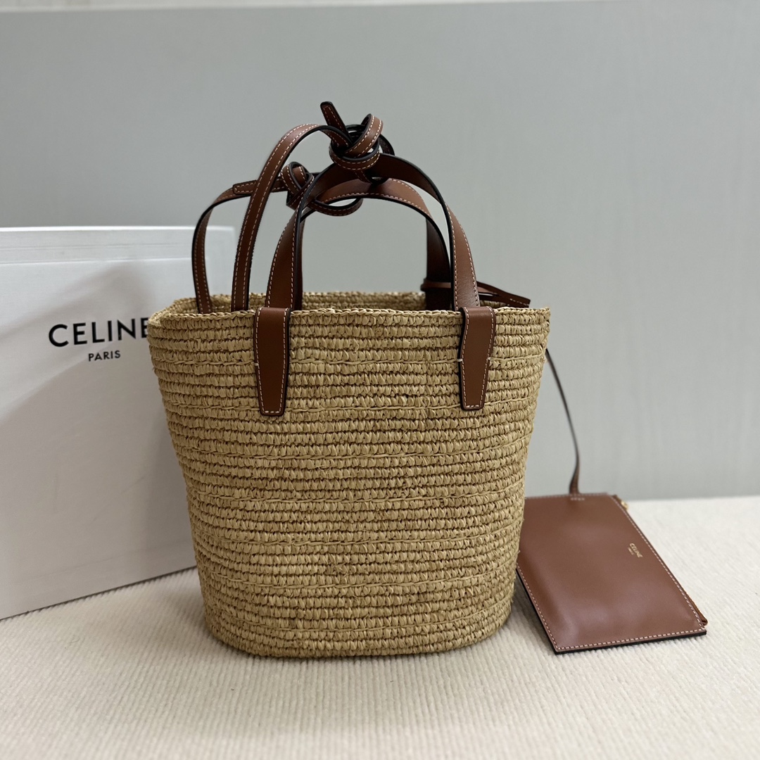 CELINE TEEN new woven classic vegetable basket