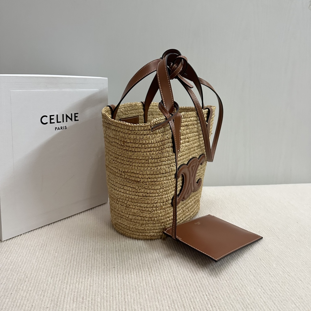 CELINE TEEN new woven classic vegetable basket