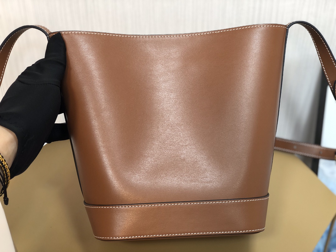 Celine Small Smooth Cowhide Bucket Bag