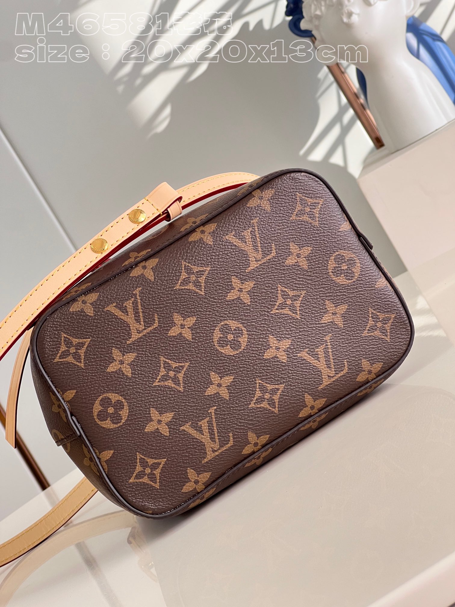 Louis Vuitton M46581 Compact NéoNoé BB bag in Monogram canvas