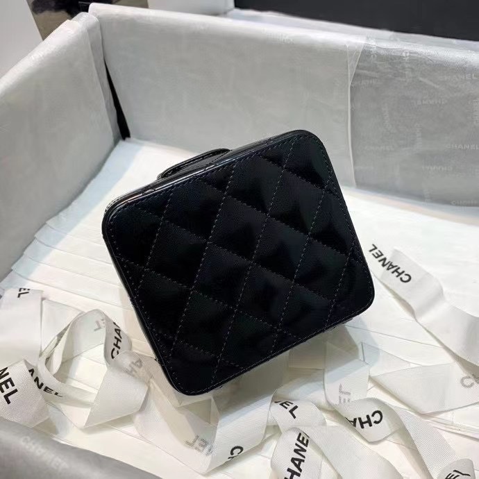 CHANEL A2227 Black Handbag Cosmetic Bag Small